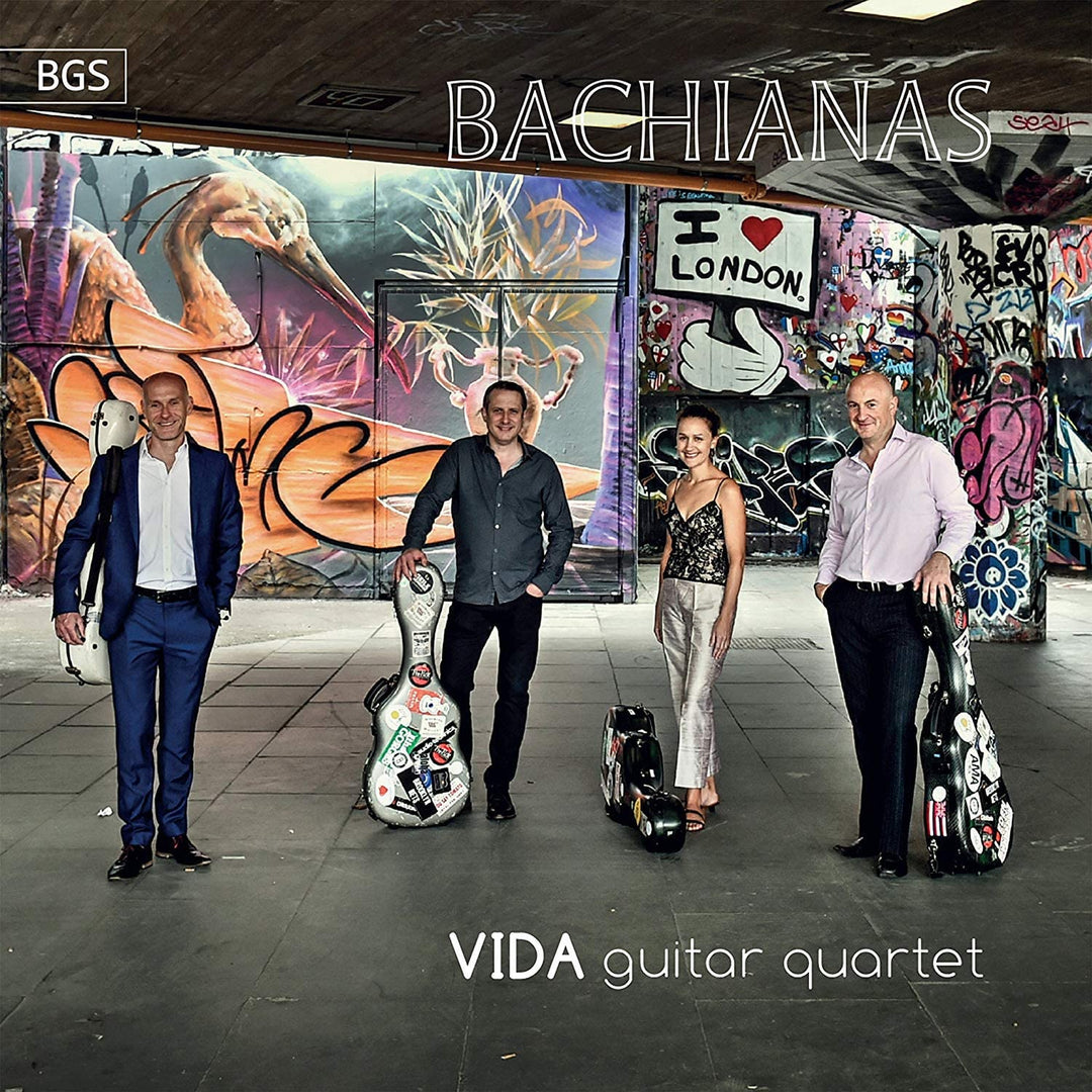 Vida Guitar Quartet: Bachianas [Audio CD]