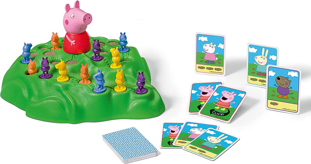 Ravensburger 21391 Peppa Pigs schlammige Pfützen-Spiel