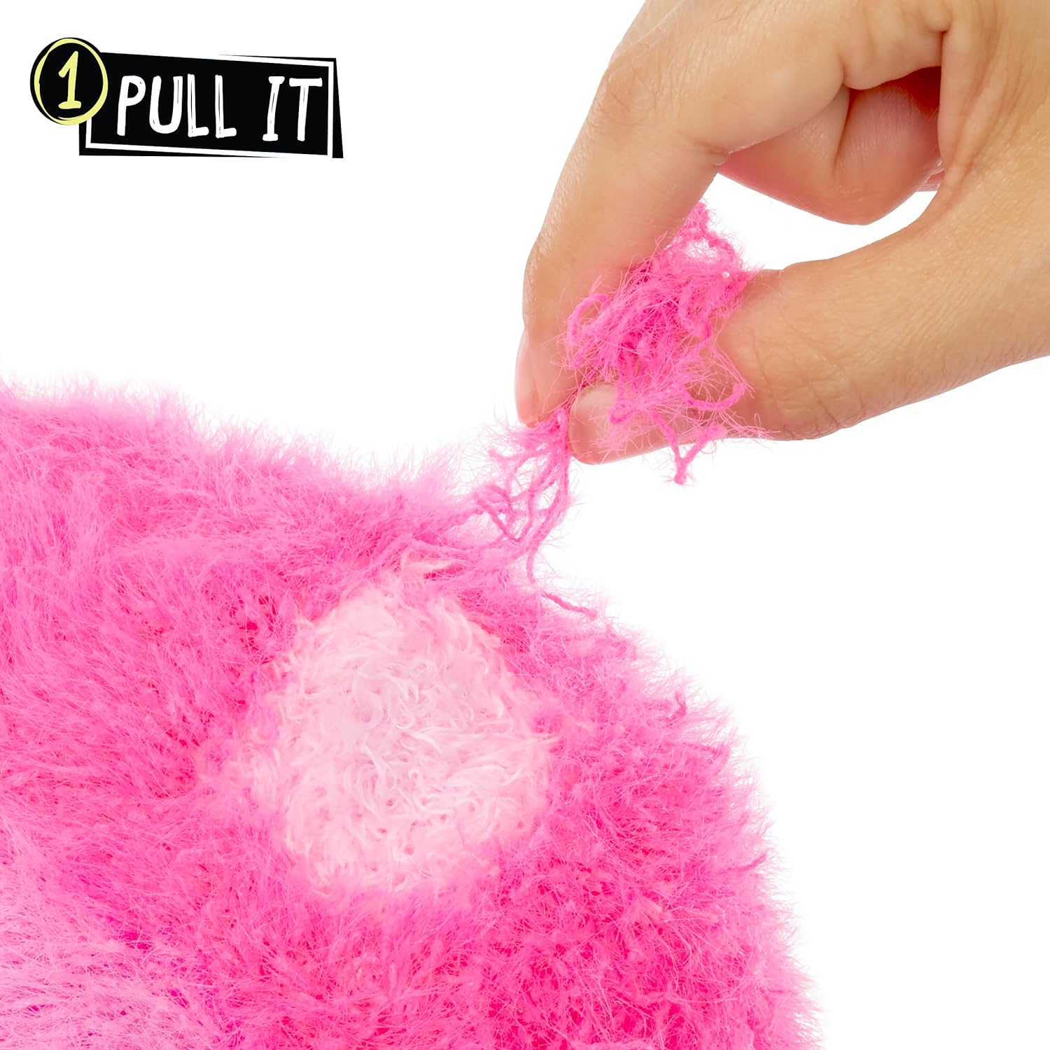 Fluffie Stuffiez Large Plush Rainbow Soft Toy - 3 Ways to Play Pull & Reveal for Kids 4+ 5