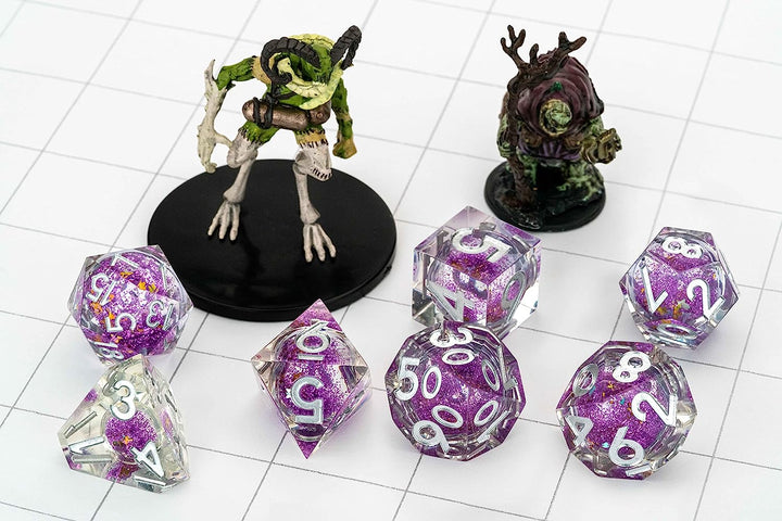 Sorcerous Swirl: Individual d20 Elixir Liquid Core Dice