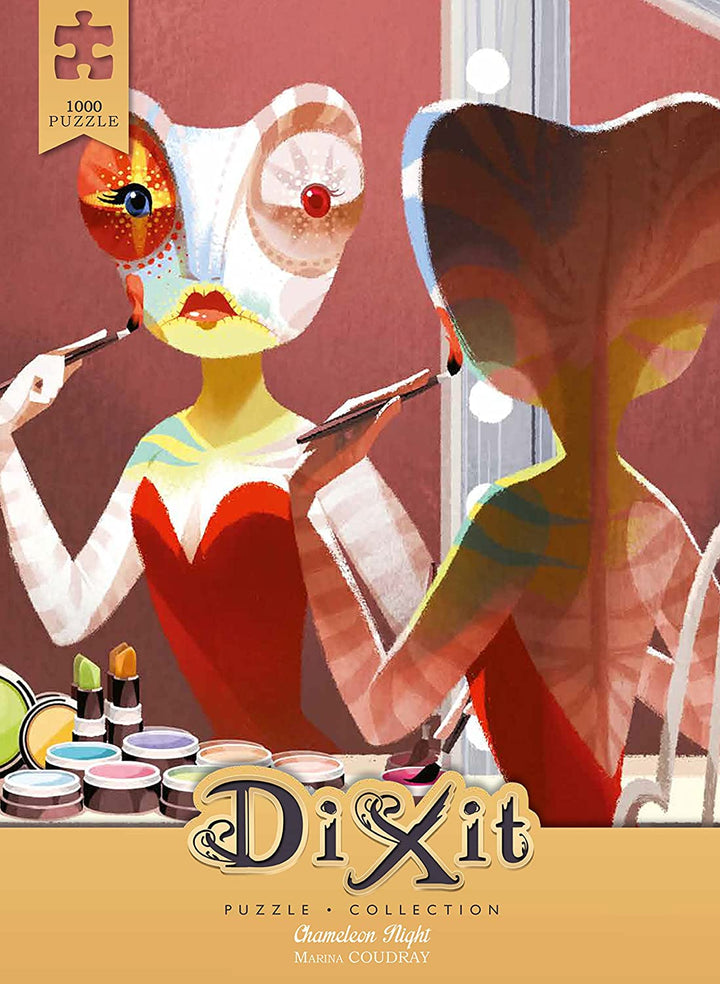 Dixit 1000p Puzzle – Chamäleon-Nacht