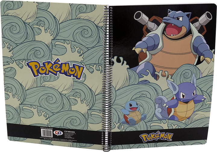 Folio 80 Blatt Pokemon – Squirtle (CyP Brands)