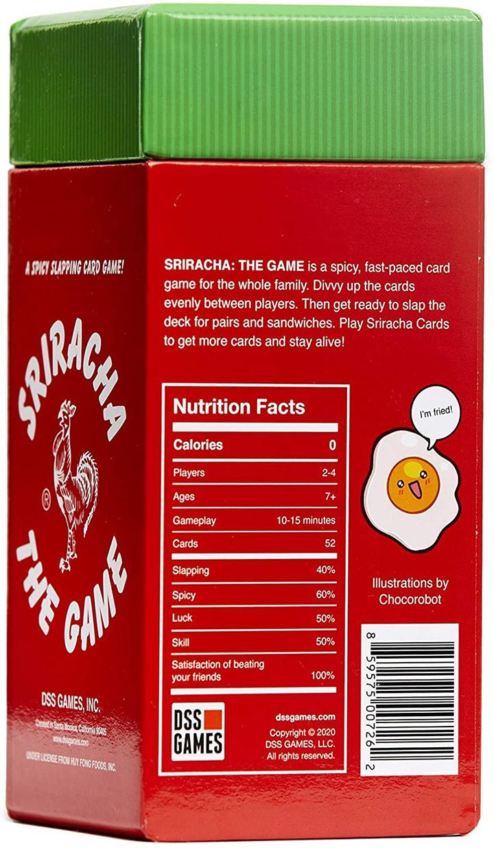 Sriracha: The Game - A Spicy Slapping Card Game For The Whole Family