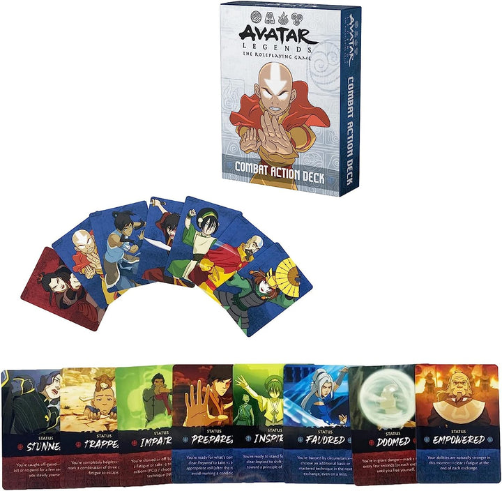 Avatar Legends The RPG: Combat Action Deck Expansion - 55 Card Deck Expansion Pack