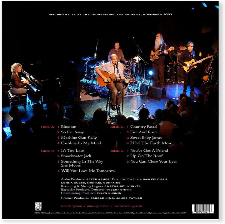 James Taylor & Carole King - Live At The Troubadour [Vinyl]