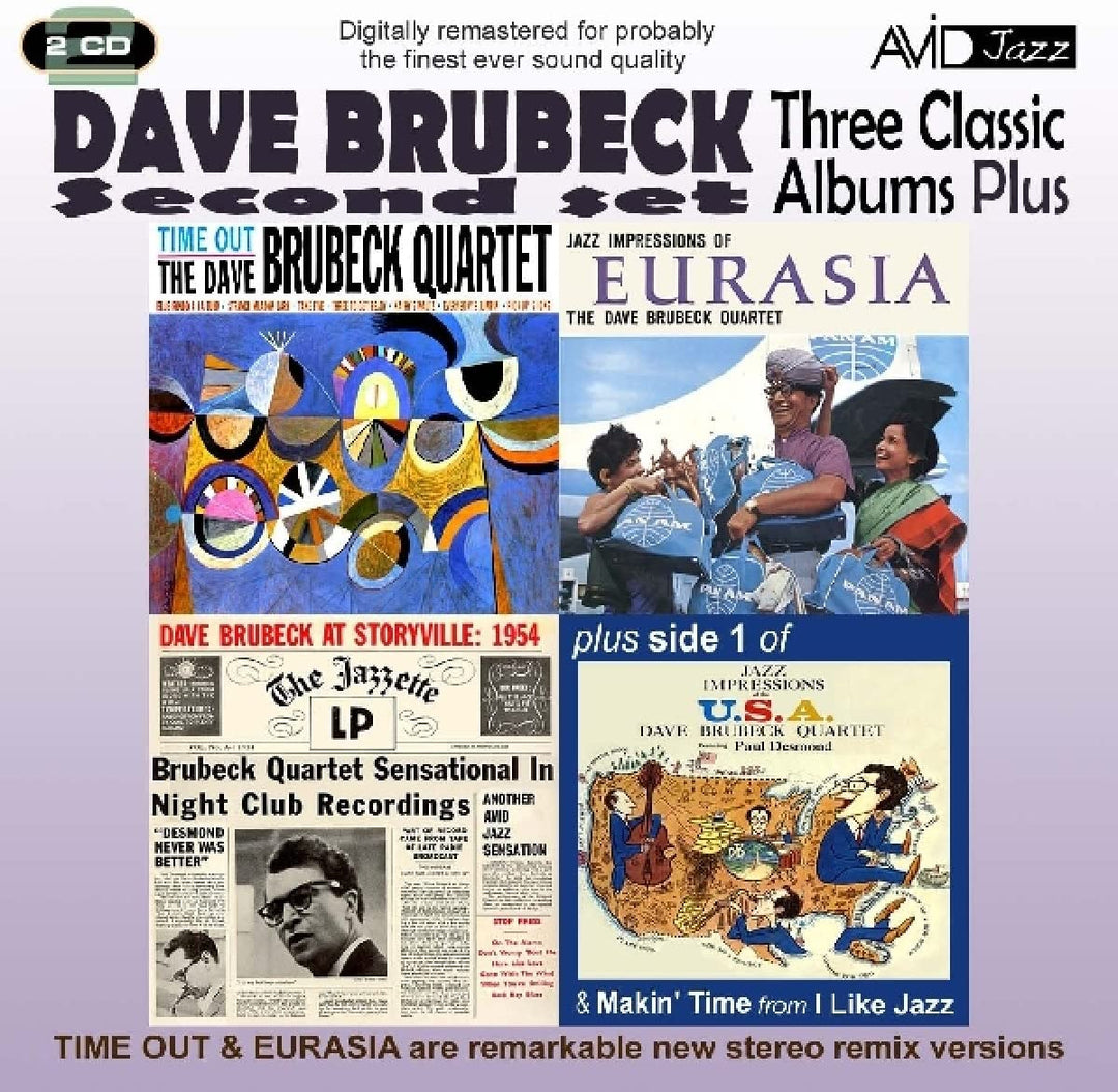 Dave Brubeck - 3 Classic Albums Plus [Audio CD]