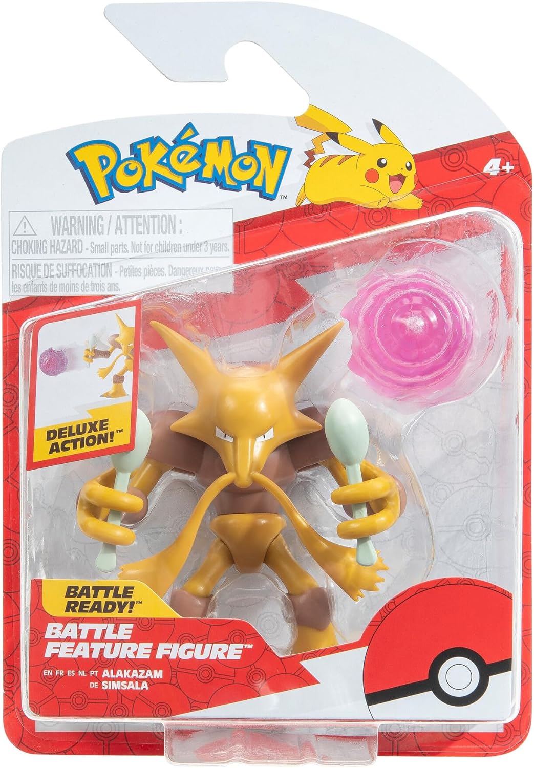 Pokemon 11cm Alakazam Battle Feature Figure