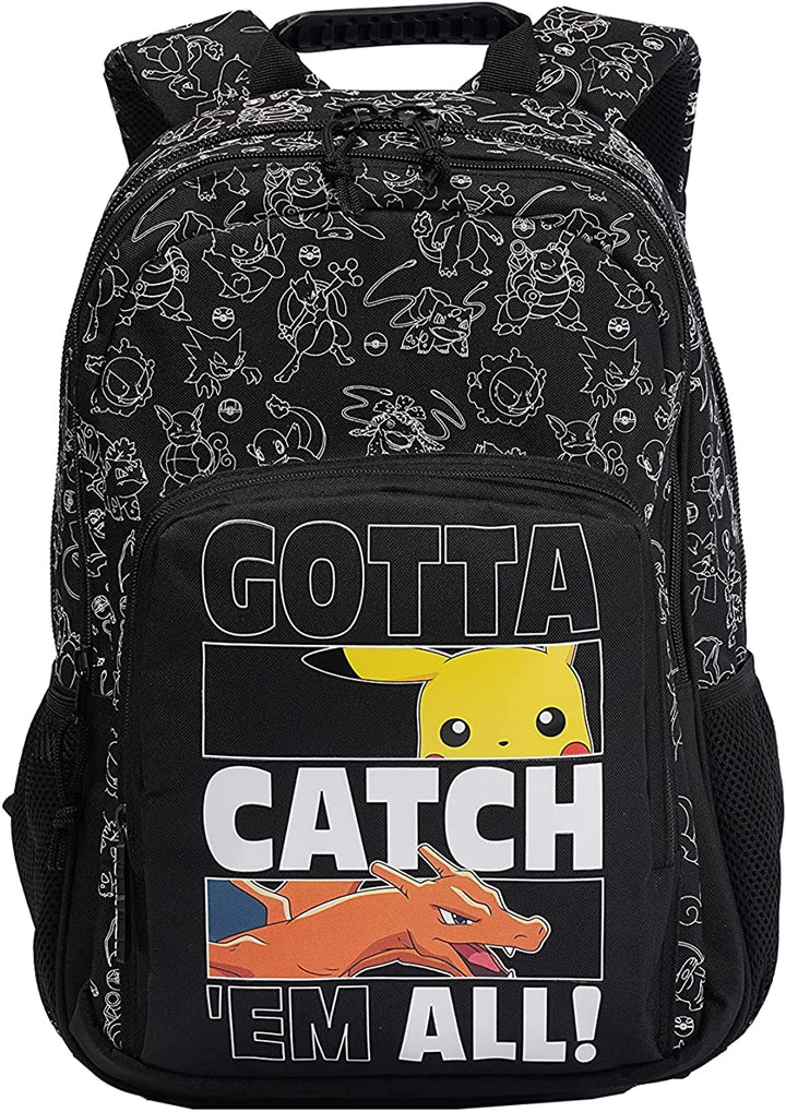 Rucksack 43 cm, anpassbar an Trolley Pokemon (CyP Brands)