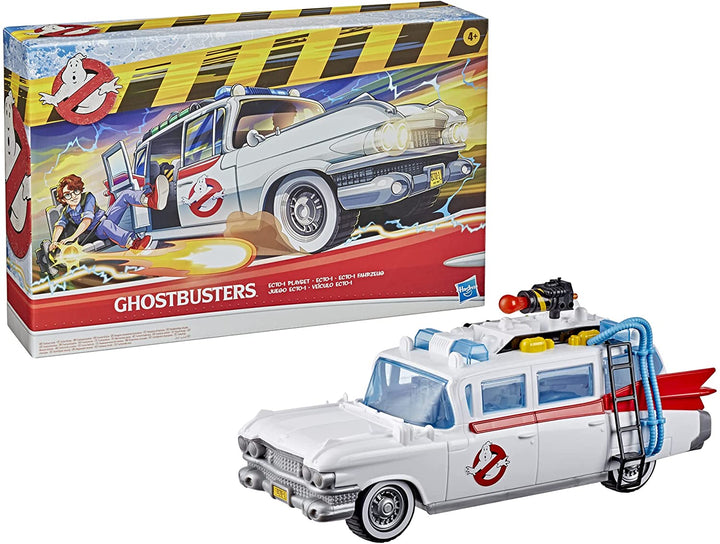 Ghostbusters Movie Ecto-1 Playset with Accessories for Kids Ages 4 and Up for Kids, Collectors, and Fans, E9563