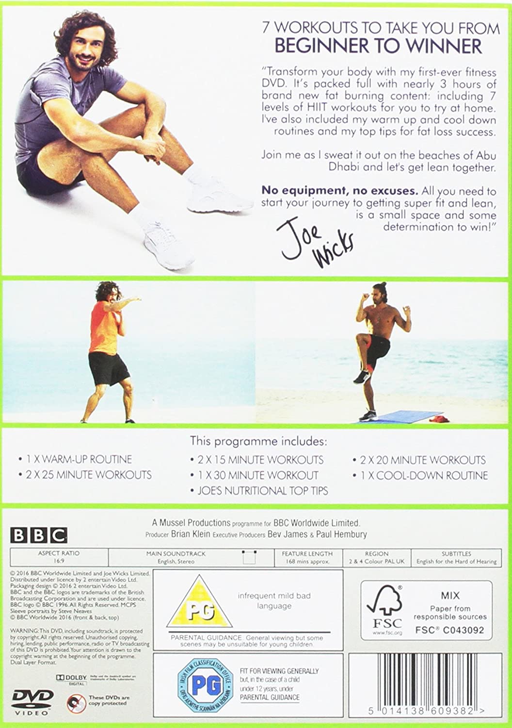 Joe Wicks - The Body Coach Workout [DVD]