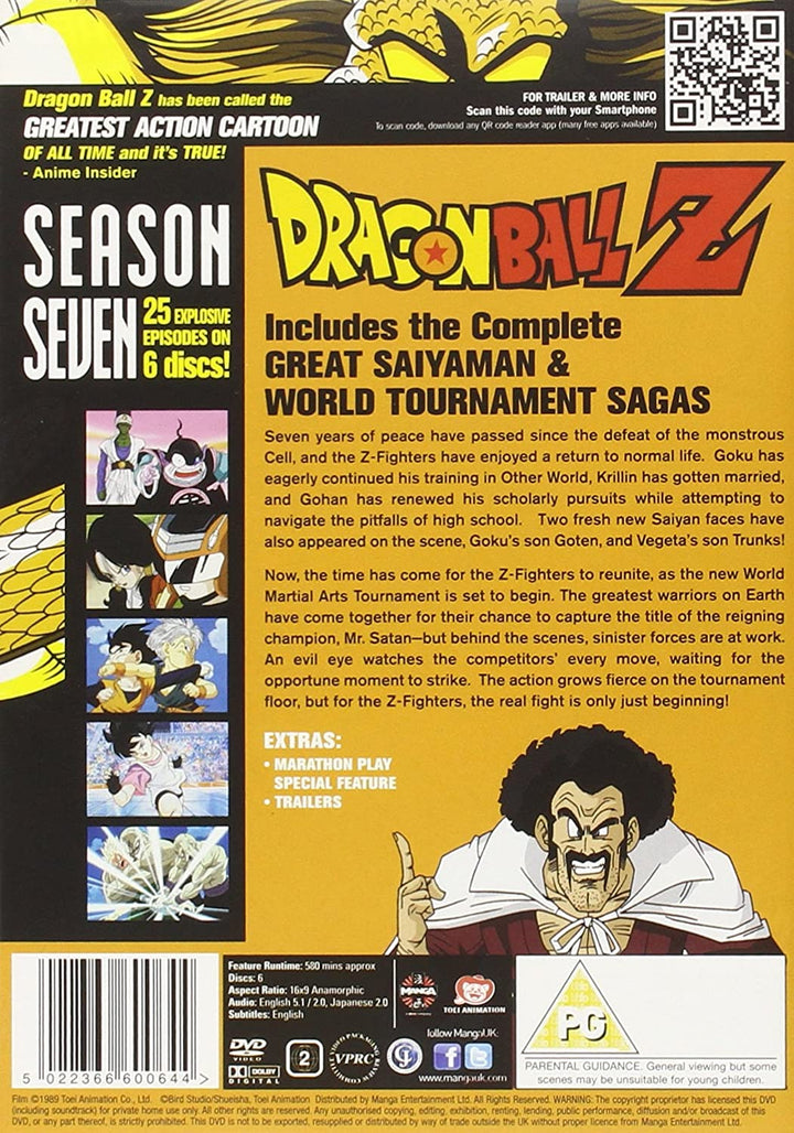 Dragonball Z Staffel 7 – Action [DVD]