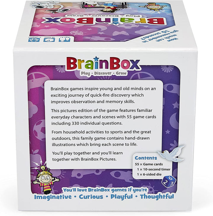 BrainBox Pictures Memory Card Game (GREG124410)