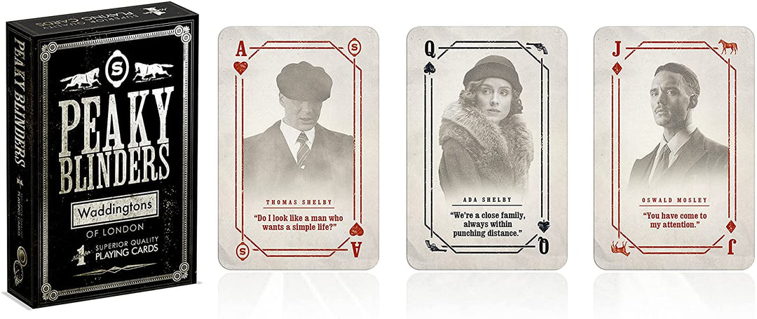 Peaky Blinders Waddingtons Nummer 1 Spielkartenspiel