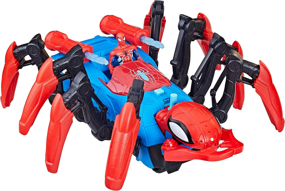Hasbro Marvel Spider-Man Crawl 'N Blast Spinnenspielzeug, Superheldenspielzeug für Kinder