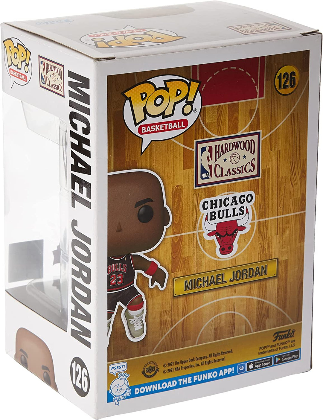 Chicago Bulls Michael Jordan Exclusive Funko 60463 Pop! Vinyl Nr. 126