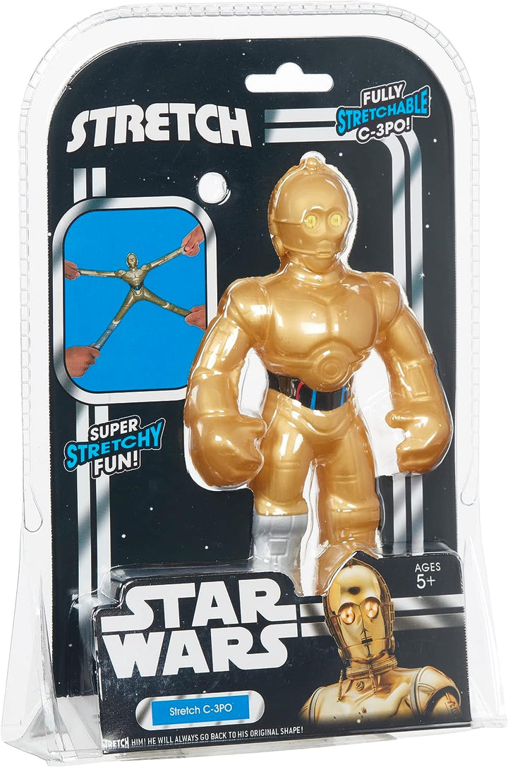 STRETCH STAR WARS C-3PO STRETCHSPIELZEUG. Dehnbare Arme, toller Dehnspaß. FU