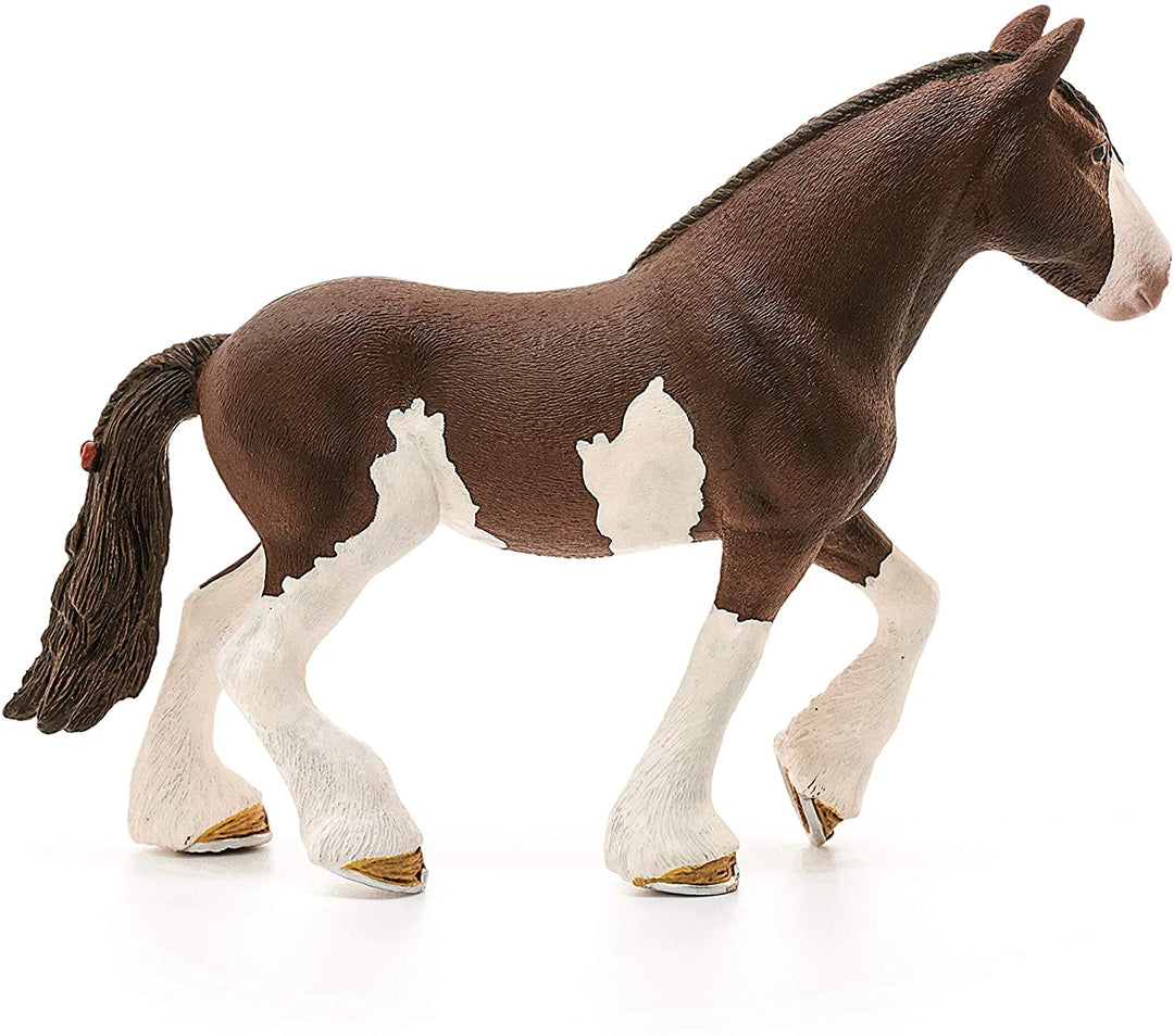 Schleich Farm World Clydesdale Stute Spielzeugfigur (13809)