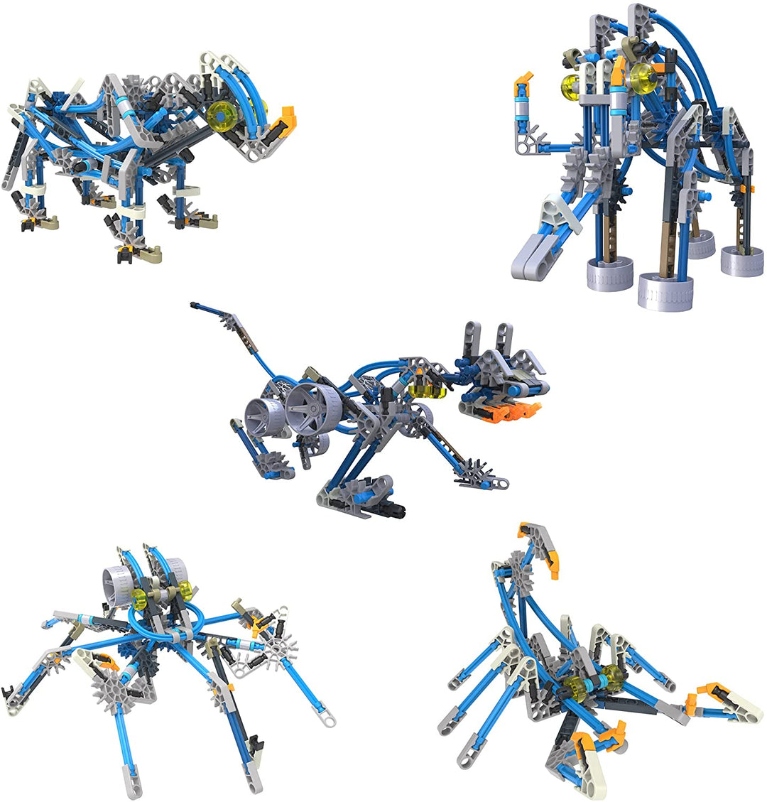 K'NEX 12643 Classics 196 Stück / 15 Modelle – Cyborg-Kreaturen, Lernspielzeug für