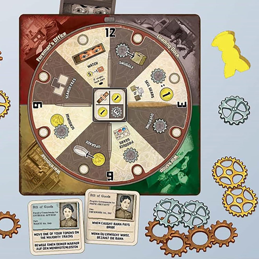 Rio Grande Games: Watch – Strategie-Brettspiel – ab 14 Jahren, 1–4 Spieler, 60-minütiges Spiel