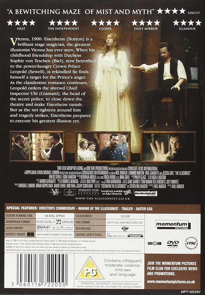 The Illusionist [DVD]