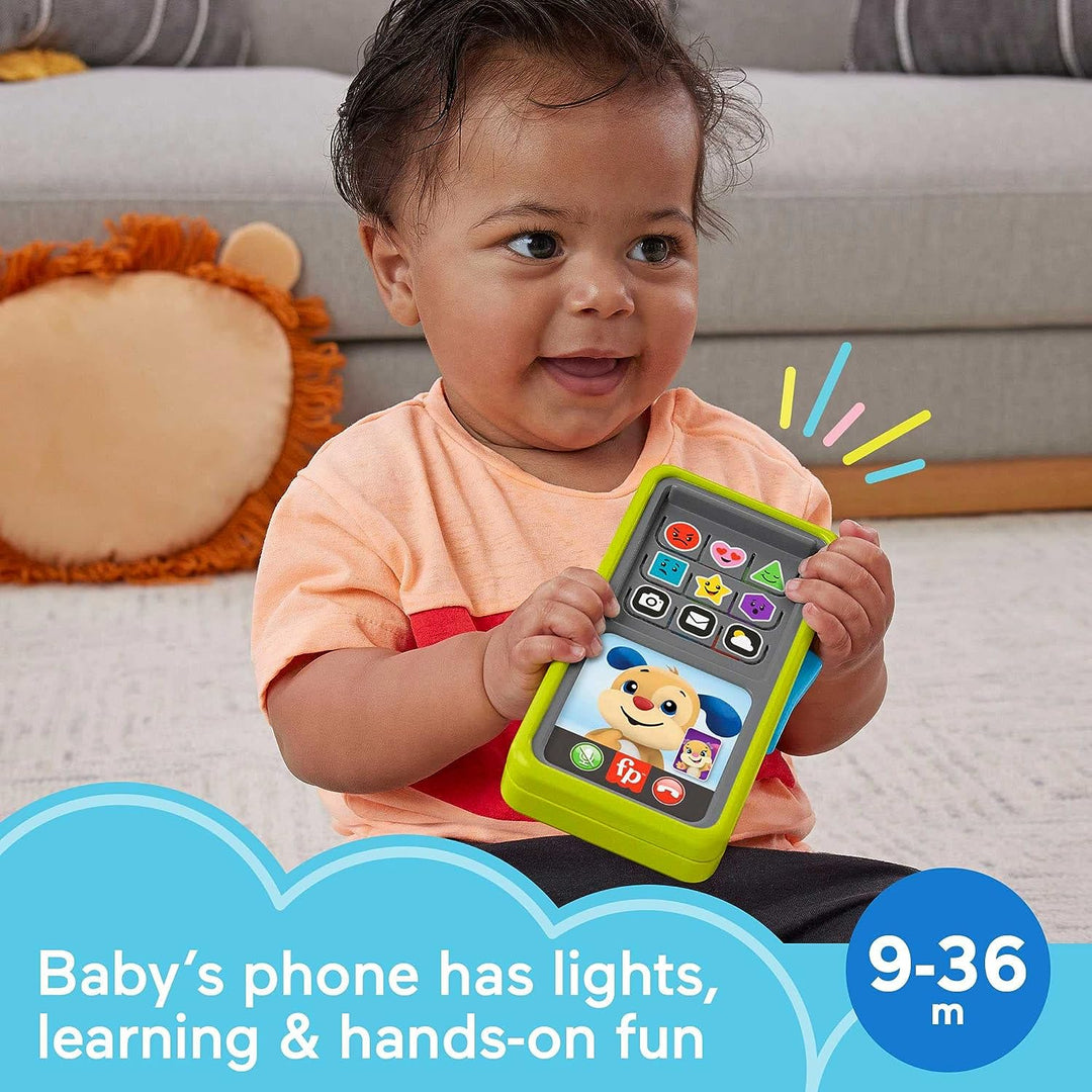 Fisher Price Laugh &amp; Learn 2-in-1-Folie zum Lernen auf dem Smartphone