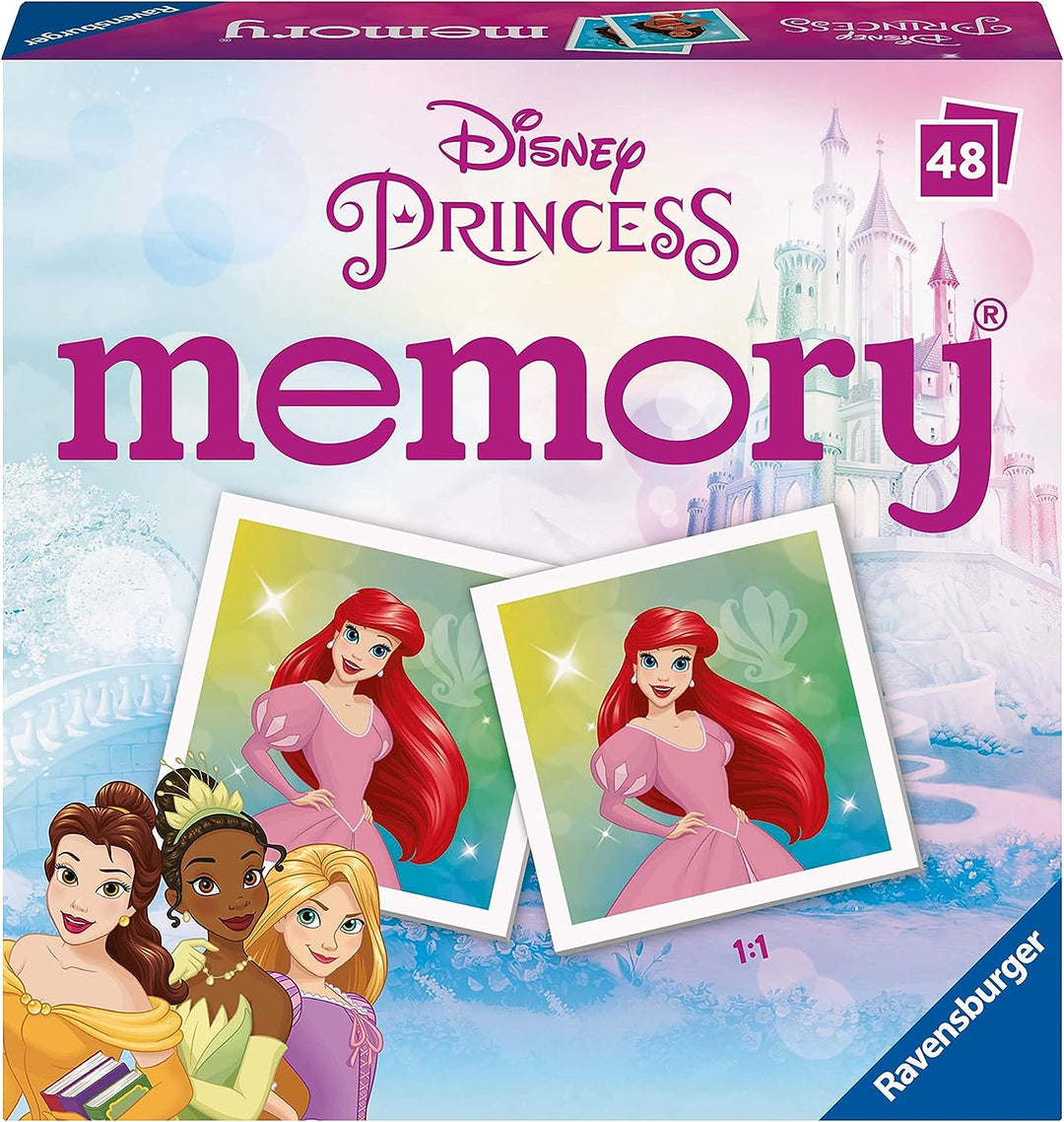 Ravensburger Disney Princess Mini-Memory-Spiel – passende Bilder-Schnapppaare für