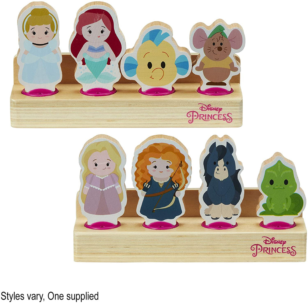 Holzprinzessin 4-Figuren-Set - Stile variieren