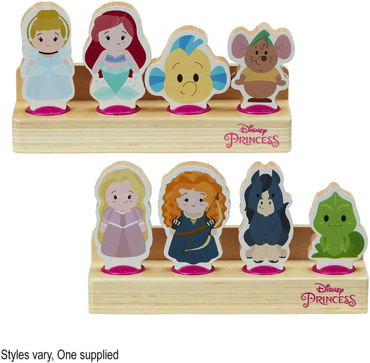 Holzprinzessin 4-Figuren-Set - Stile variieren