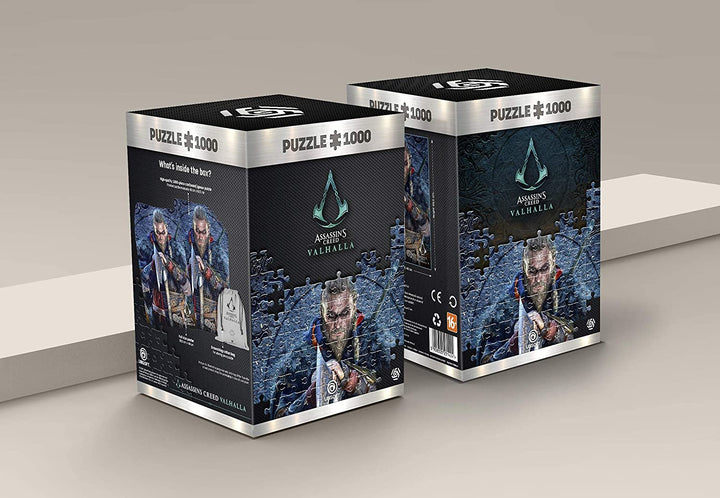 Assassin's Creed Valhalla Eivor | 1000 Piece Jigsaw Puzzle | includes Poster and