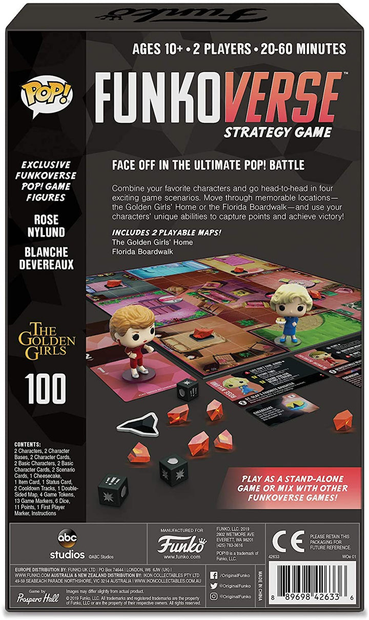 Funkoverse Strategy Game The Golden Day Funko Games