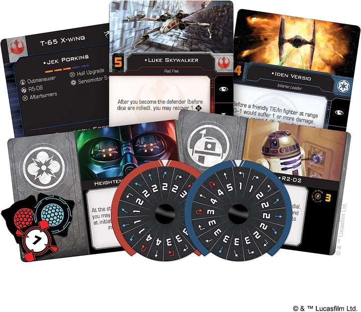 Fantasy Flight Games – Star Wars X-Wing Second Edition: Standalone: ​​X-Wing Second Edition – Miniaturspiel