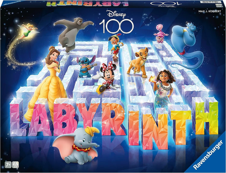 Ravensburger Disney 100th Anniversary Edition Labyrinth-Brettspiel für Kinder und