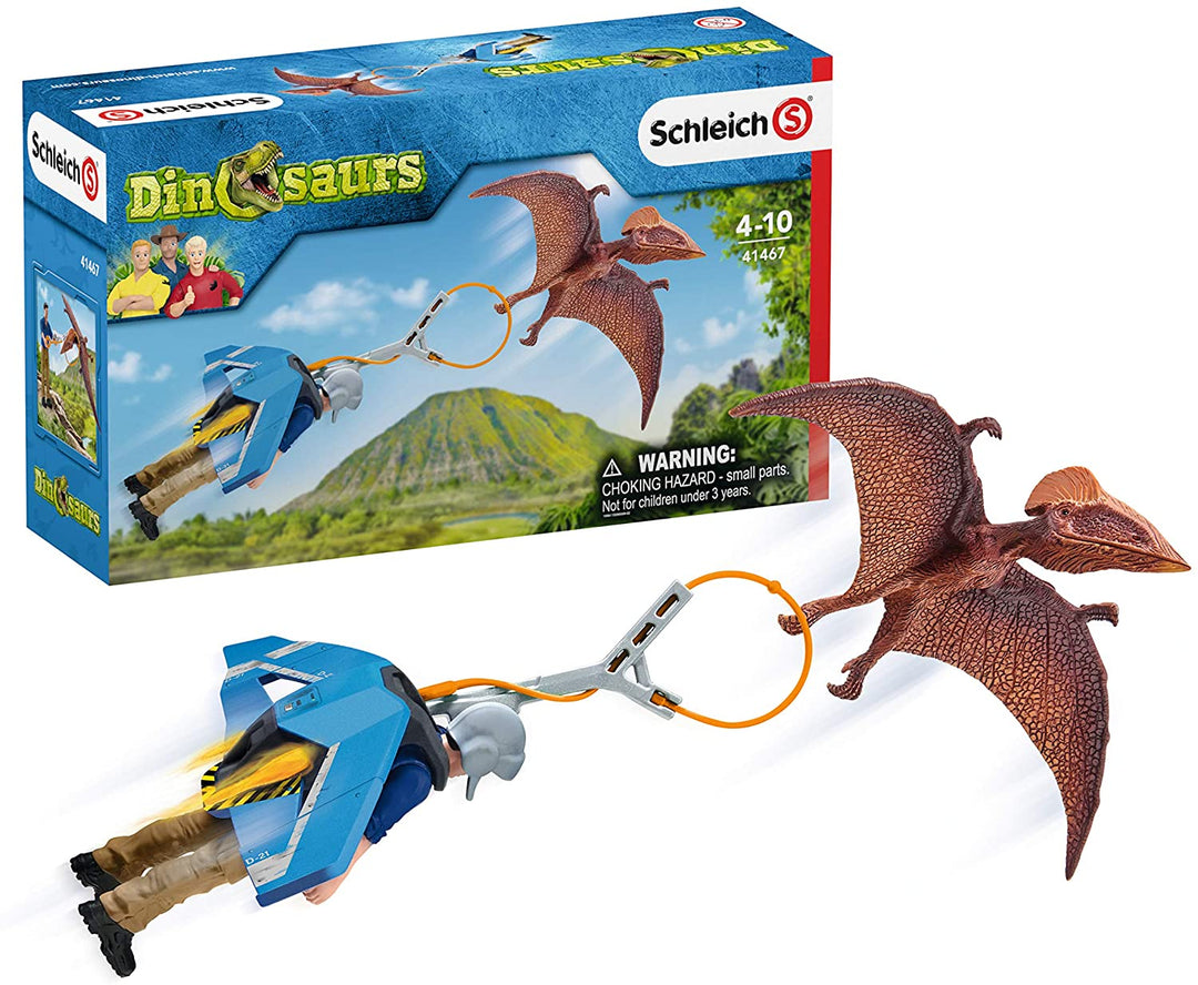 Schleich 41467 Dinosaurier Jetpack Chase