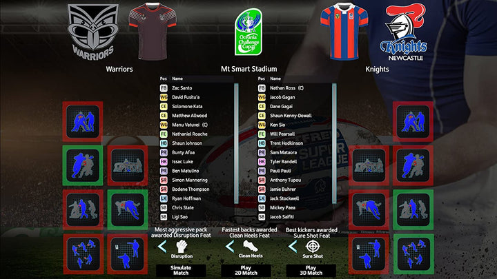 Rugby League Team Manager 2018 (PC DVD/Mac)