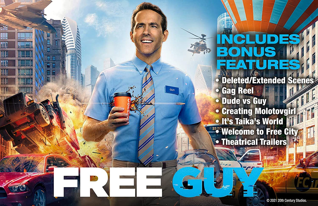 Free Guy UHD - Action/Adventure [Blu-ray]