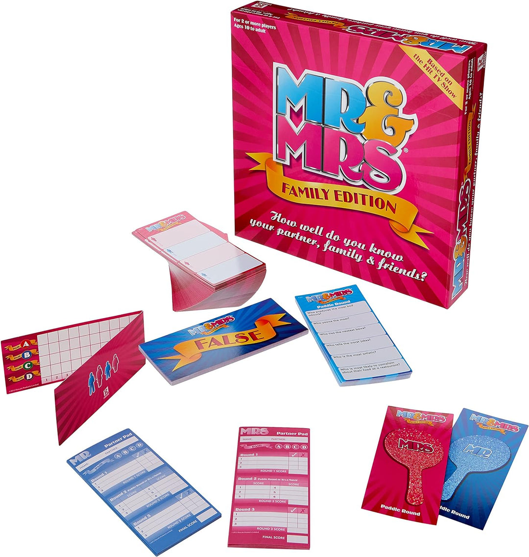 Mr & Mrs Family Edition Game