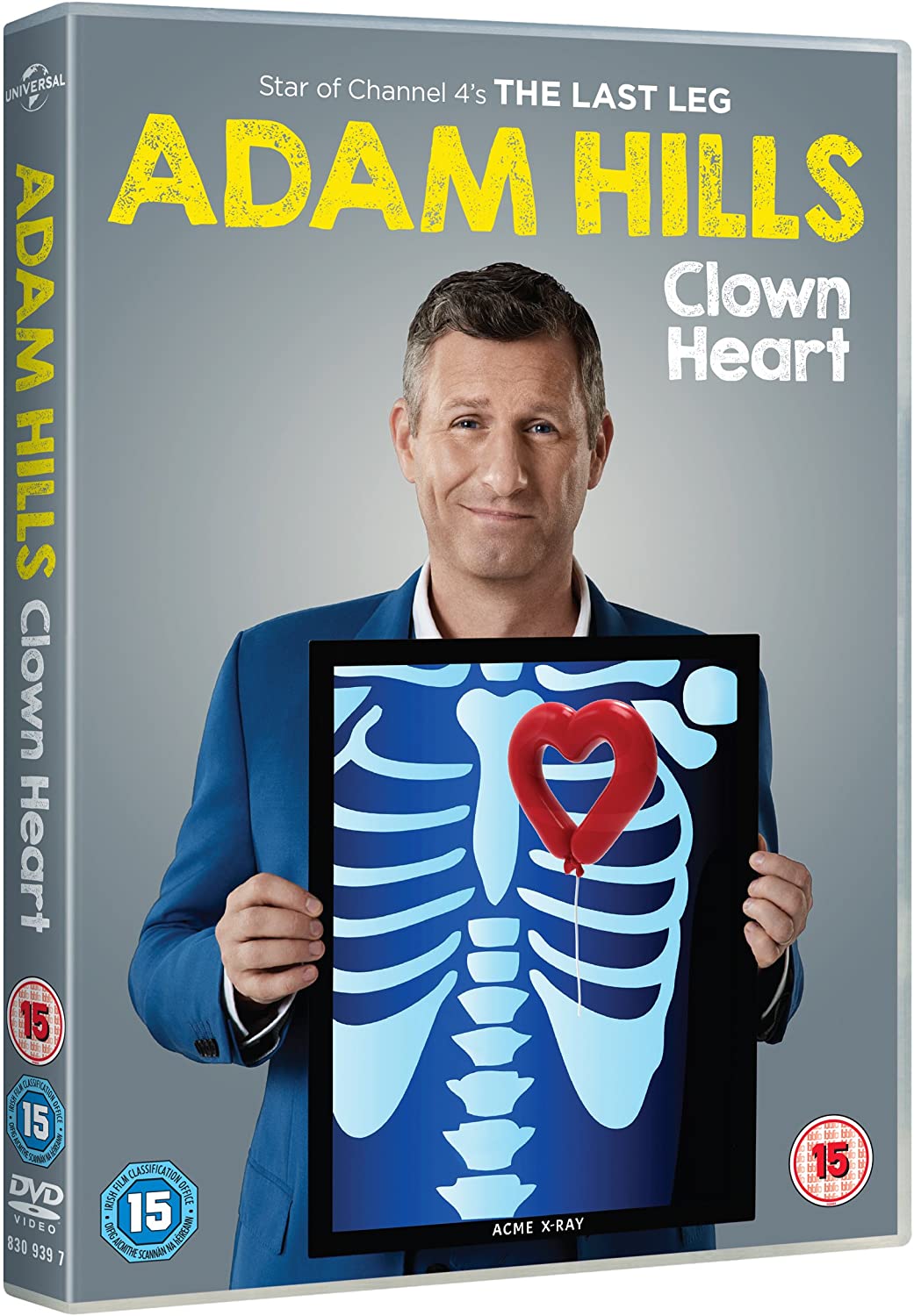 Adam Hills – Clown Heart – Live [2017] – [DVD]