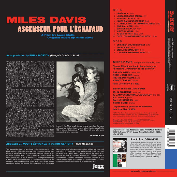 Miles Davis - Ascenseur Pour L'Echafaud [Vinyl]