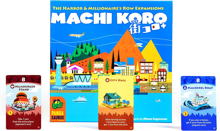 Pandasaurus PAN201905 Machi Koro 5. Jubiläumserweiterungen, gemischte Farben