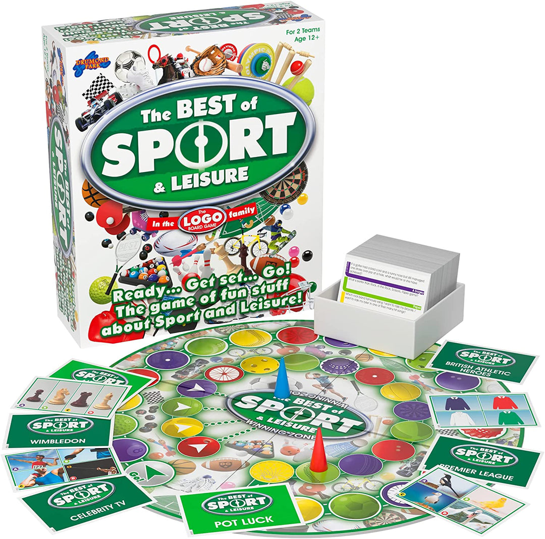 Drumond Park LOGO Best of Sport and Leisure Brettspiel, Brettspiel für Sport Fa