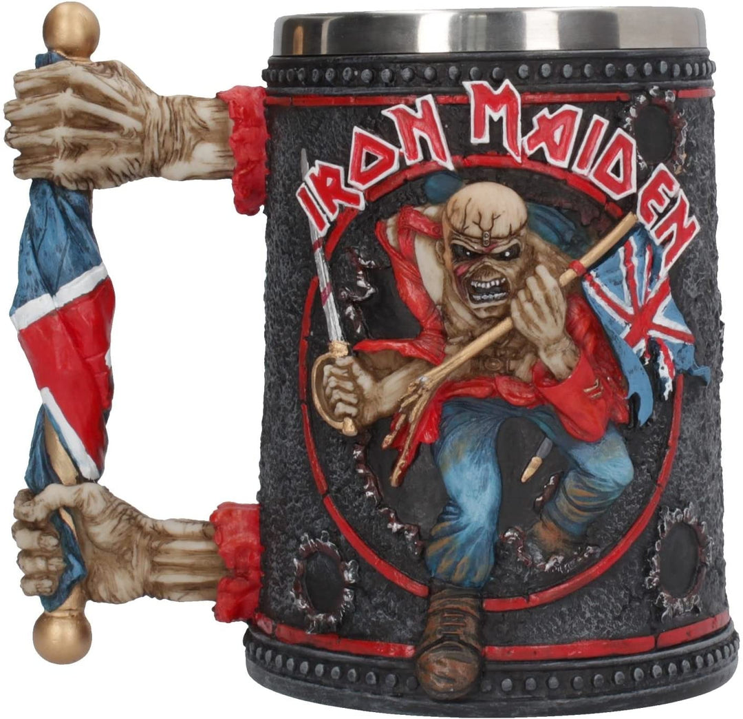 Nemesis Now Iron Maiden Bierkrug, 14 cm, Schwarz