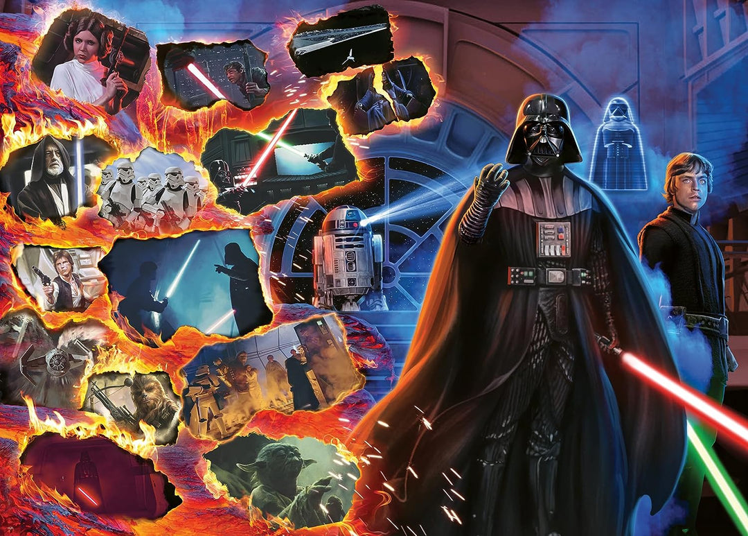 Ravensburger 17339 Star Wars Villainous Darth Vader 1000-teiliges Puzzle für