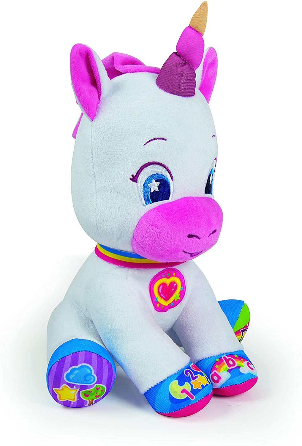 Clementoni 55262 Baby Unicornio Doll, Multicoloured, Sin Talla