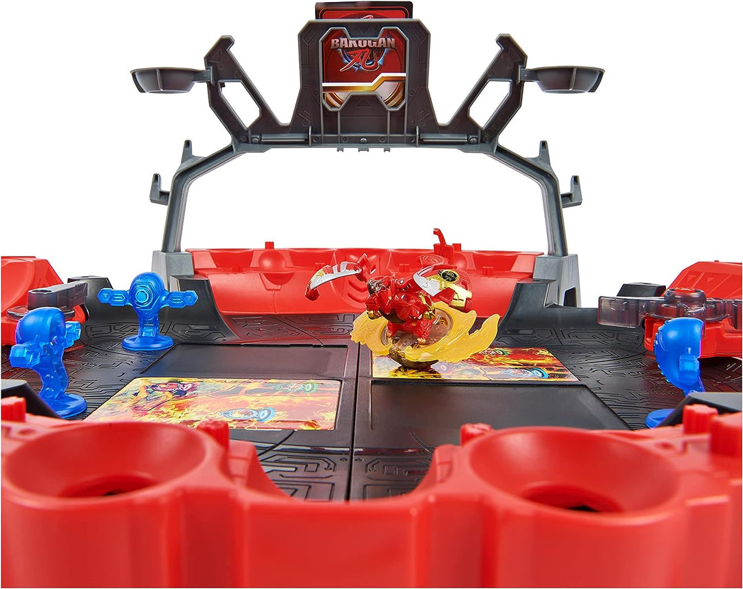 BAKUGAN Battle Arena with Exclusive Special Attack Dragonoid, Customisable, Spinning Action Figure and Playset