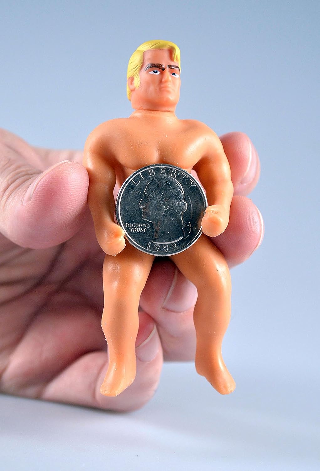 World's Smallest Stretch Armstrong - 9cm Stretchable Retro Action Figure 5