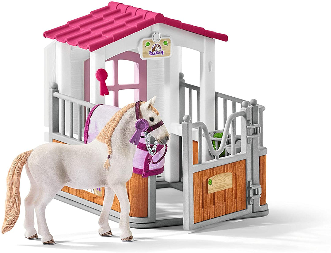 Schleich 42368 Pferdebox mit Lusitano Stute Figurenset