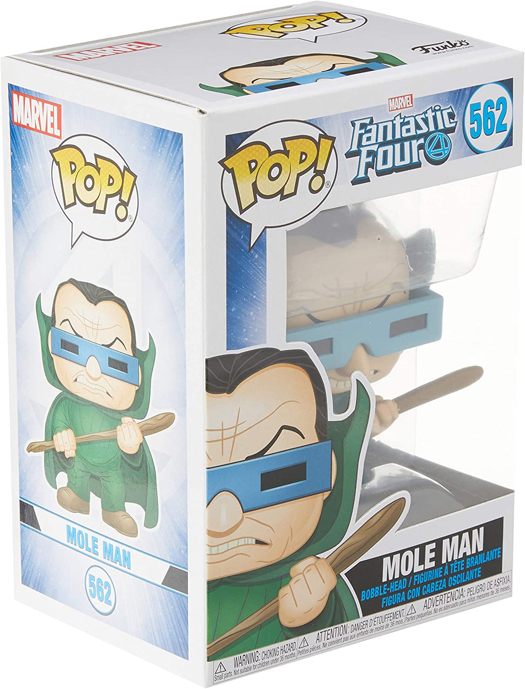 Marvel Fantastic Four Mole Man Funko 44990 Pop! Vinyl