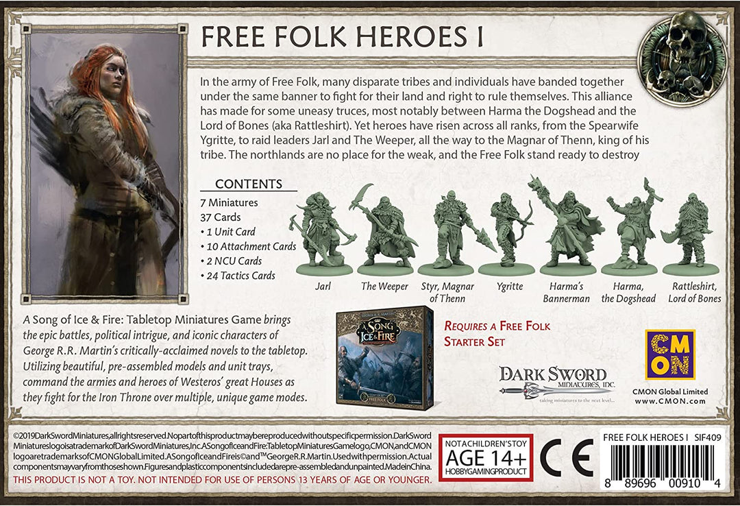 Ein Lied von Eis und Feuer: Kostenlose Folk Heroes Box 1