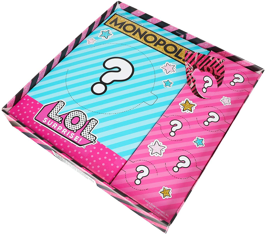 Monopoly Game: L.O.L. Surprise Edition Board Game for Kids Ages 8 and up