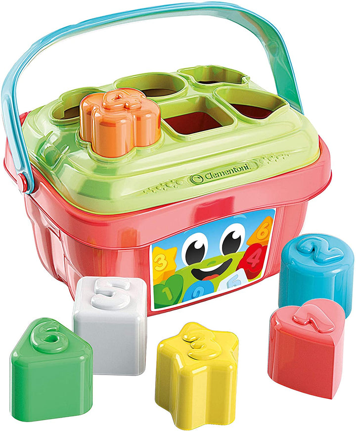 Clementoni 17106 Spielzeug „Shape Sorter Bucket“.